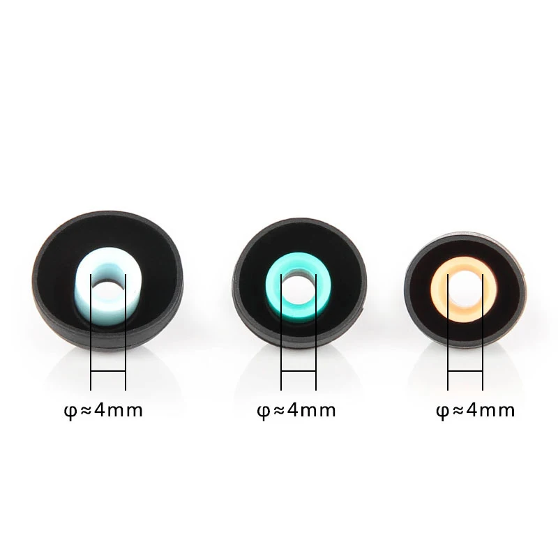 Silicone Earphone Case with Ear Pads and Cushion Tips - 3 Pairs