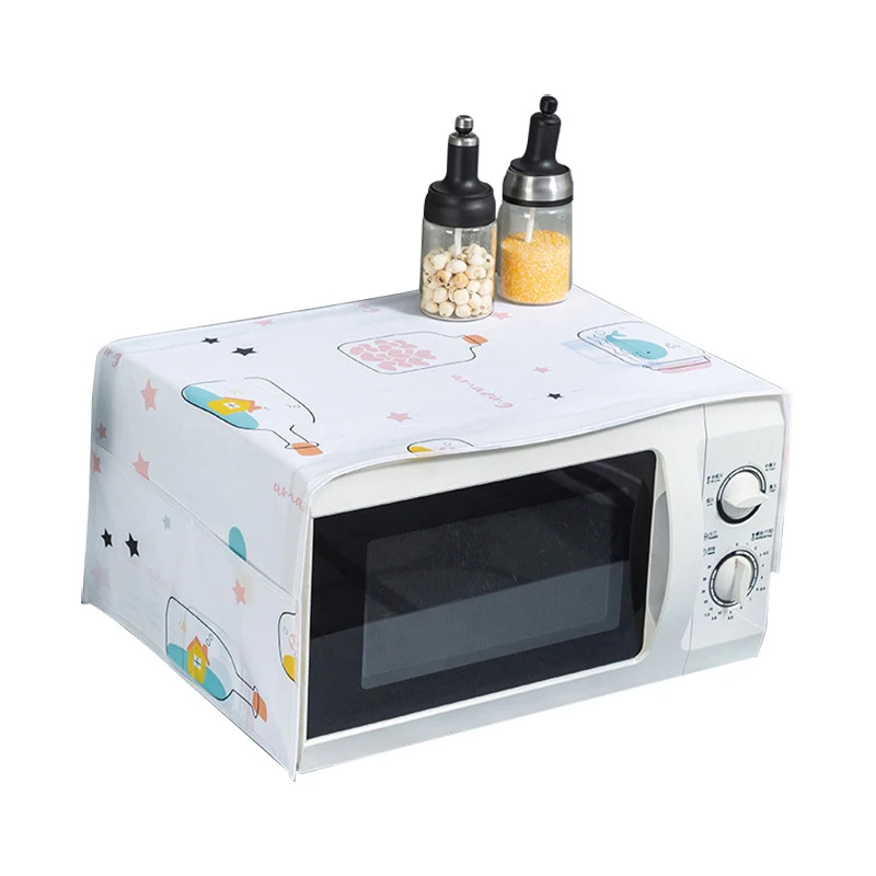 WaterproofMicrowaveOvenCoversGreaseProofingStorageBagDouble