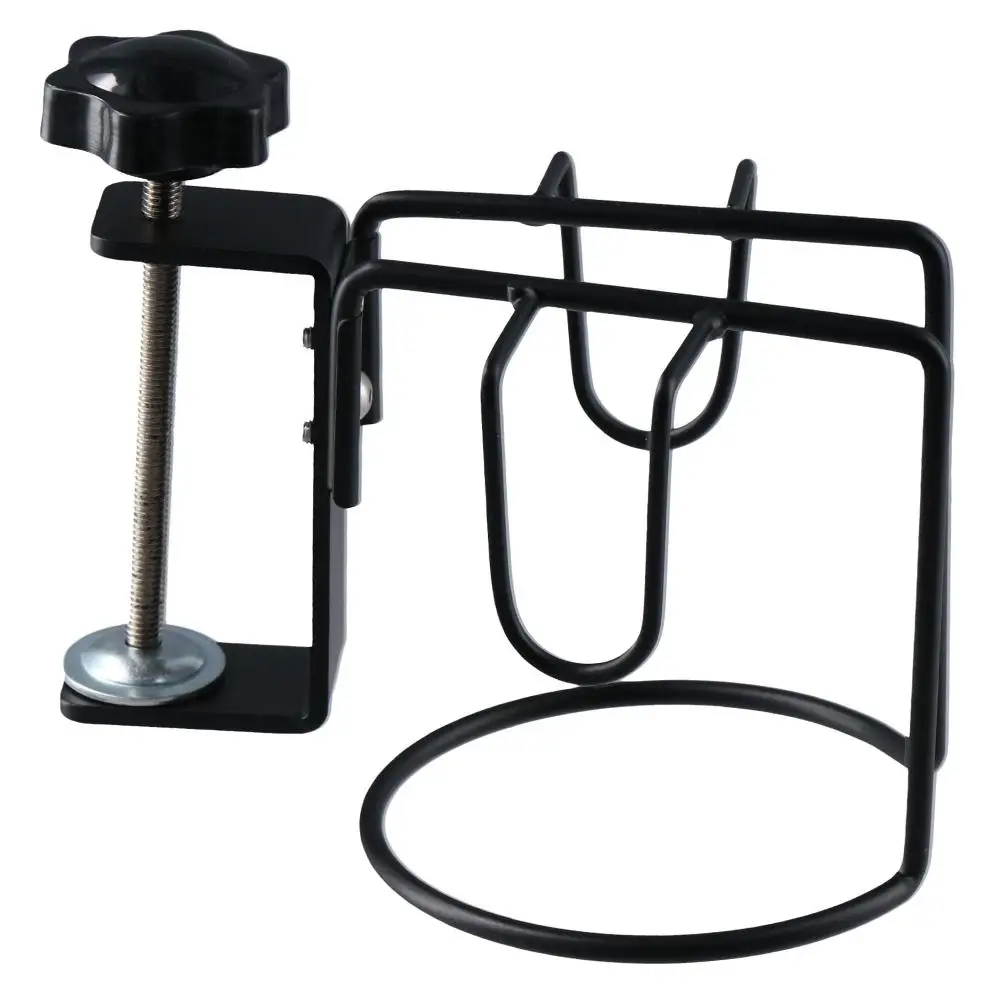 Clip-on Table Cup Holder Metal Cup Holder Drink Cup Holder, Large Tabletop Cup Holder, Table Cup Holder, Clip-on Cup Holder 4