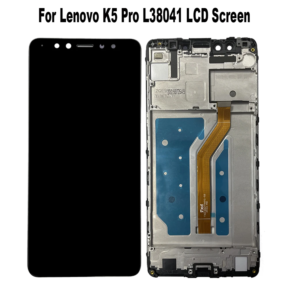 ЖК-дисплей для Lenovo K5 Pro L38041 сенсорный экран дигитайзер в сборе запасные части