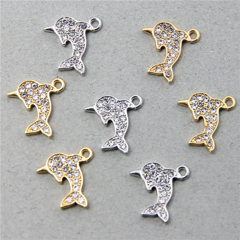 Key Charms in Gold and Silver 6pc