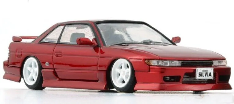 New BMC 1:64 SILVIA S13 Red Diecast Alloy Toy Cars By BM Creations