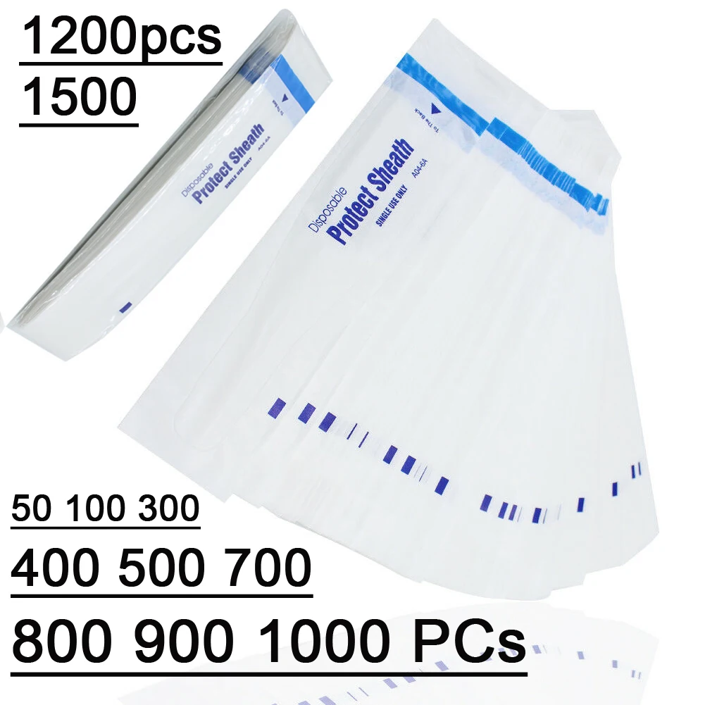 50pcs/box Dental Intraoral Camera Sheath Disposable Protective Cover Intraoral Camera Sleeves Oral Endoscope Sheath clinic