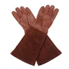 1 Pair Heavy Duty Gardening Rose Pruning Gauntlet Gloves Thorn Proof Long Sleeve Work Welding Garden Gloves 3