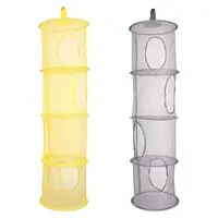 Toy Storage Basket Hanging Mesh Storage Organizer Net for Bedroom Household Socks 2