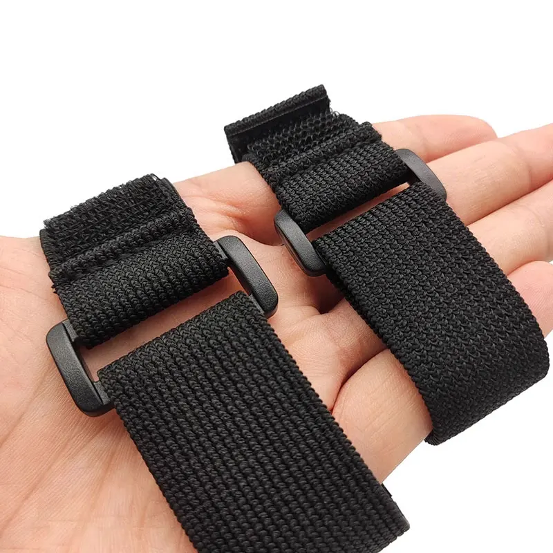 Elastic Hook and Loop Cable Tie 5Pcs Reverse Buckle Stretch Fastener Cable Straps Nylon Extension Strap Cord Wrap Organizer