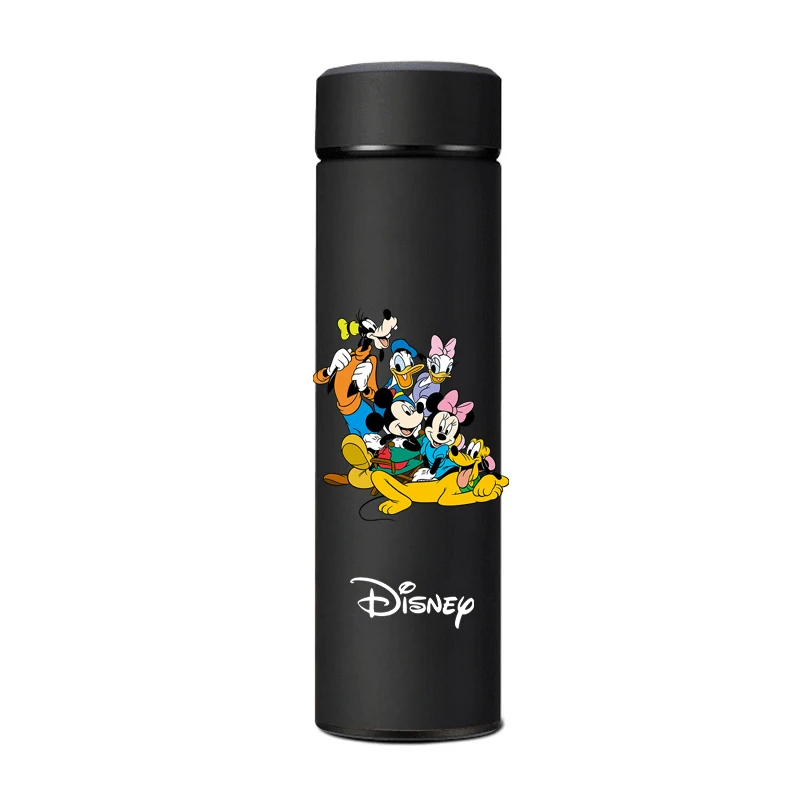 Disney Mickey Minnie Stainless Steel Thermos Cup 304 Water Cup Men and Women Tea Separation Large Capacity Children Thermos Cup 6