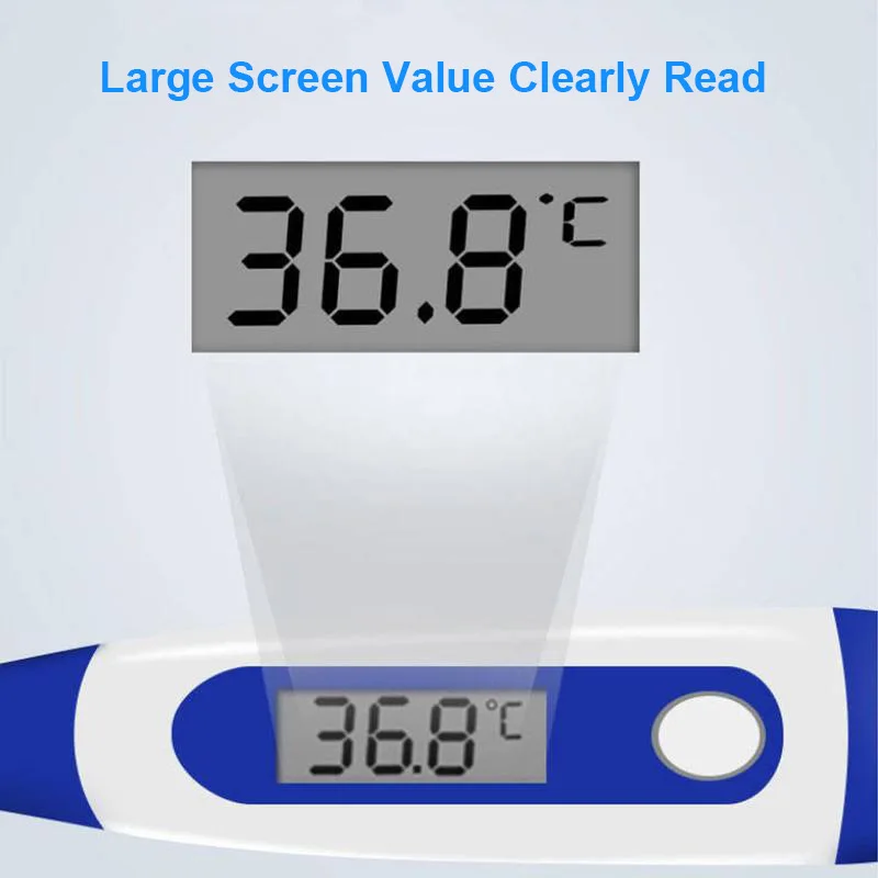 Thermometer Electronic Soft Head Digital Oral Armpit Temperature Measurement Household Adults Children Thermometers Fever