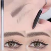 Angle Eyebrow Pencil Waterproof Natural Outlines Wild Eyebrow Lines Smooth Fill Blendable High Pigment Brow Tattoo Tint Enhancer 1