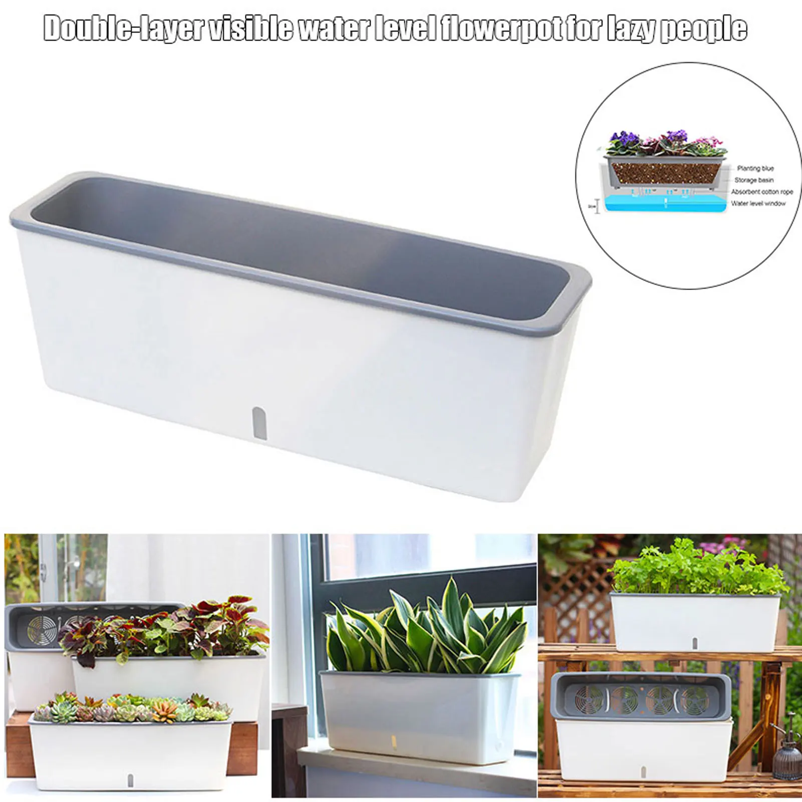 Self-Watering Planter 4
