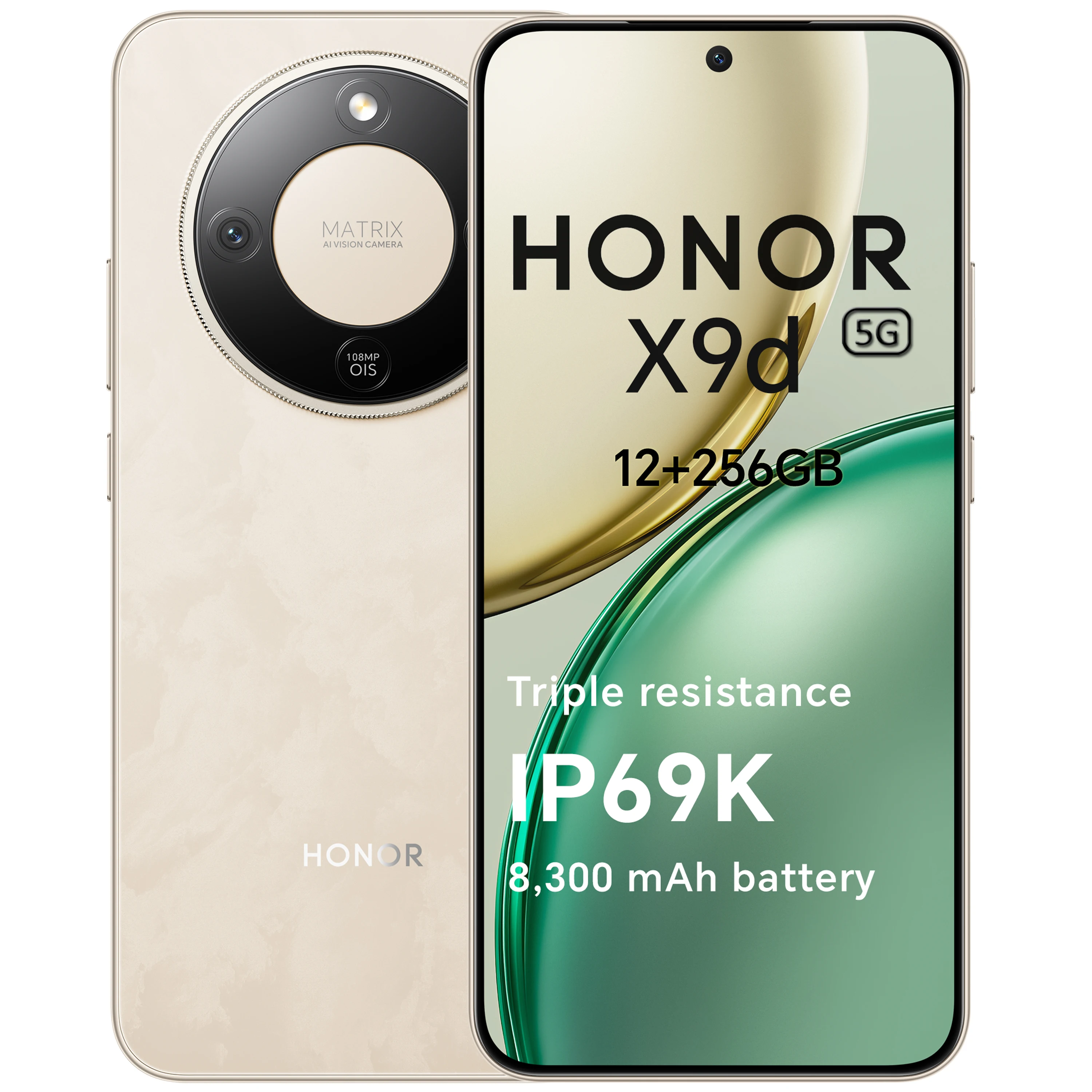 Teléfono Inteligente Honor X9d Global 5G Android 2026 con Procesador Snapdragon 6 Gen 4, 8300 mAh y Cámaras de 108 MP 1