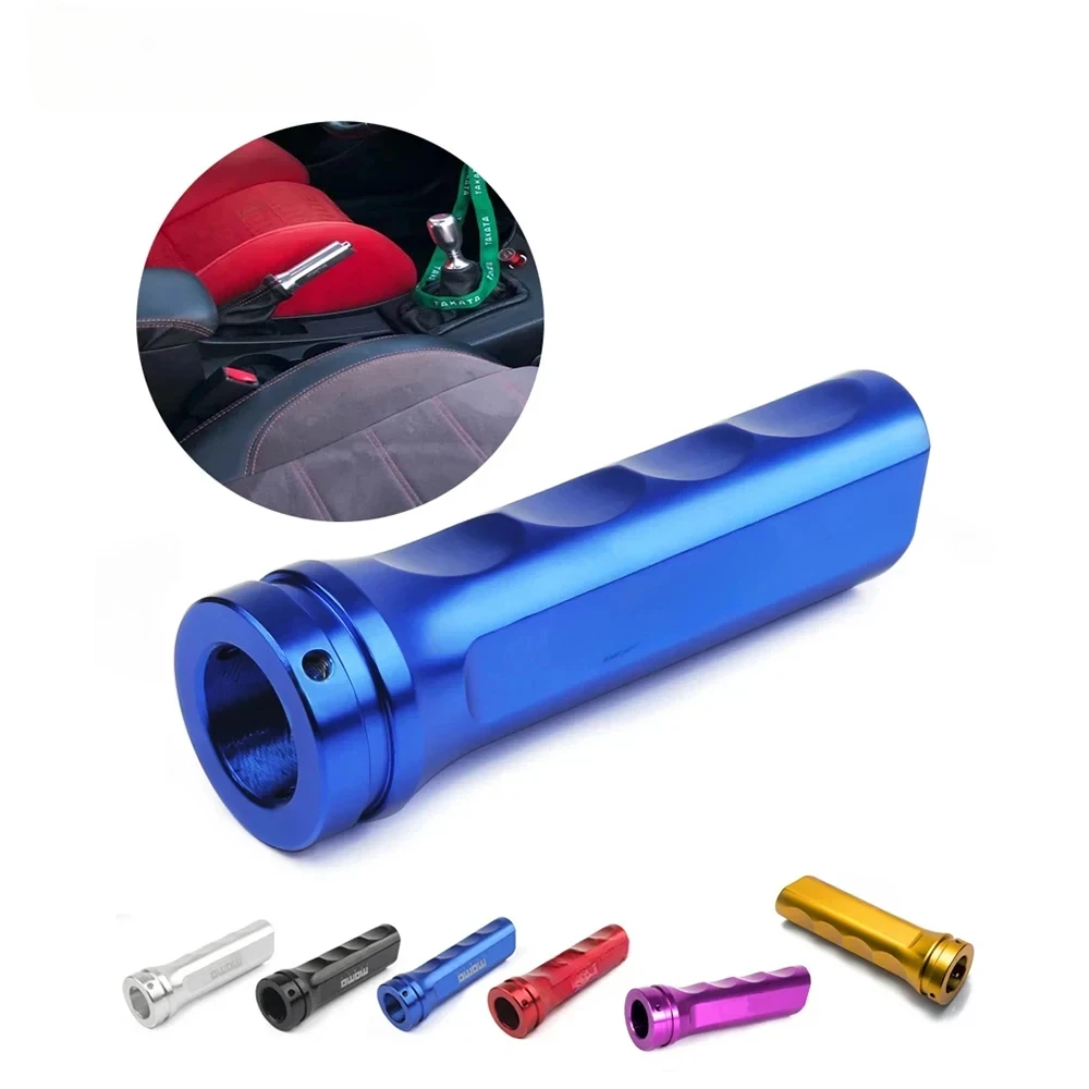 Racing Style Auto Car Aluminium Hand Brake Sleeve Anti-slip Decoration Handbrake Handle Protector Cover Car Accessory