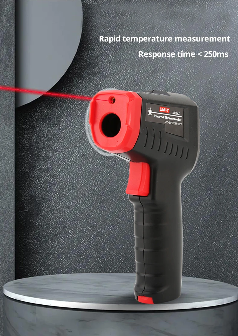 laser medidor de temperatura arma