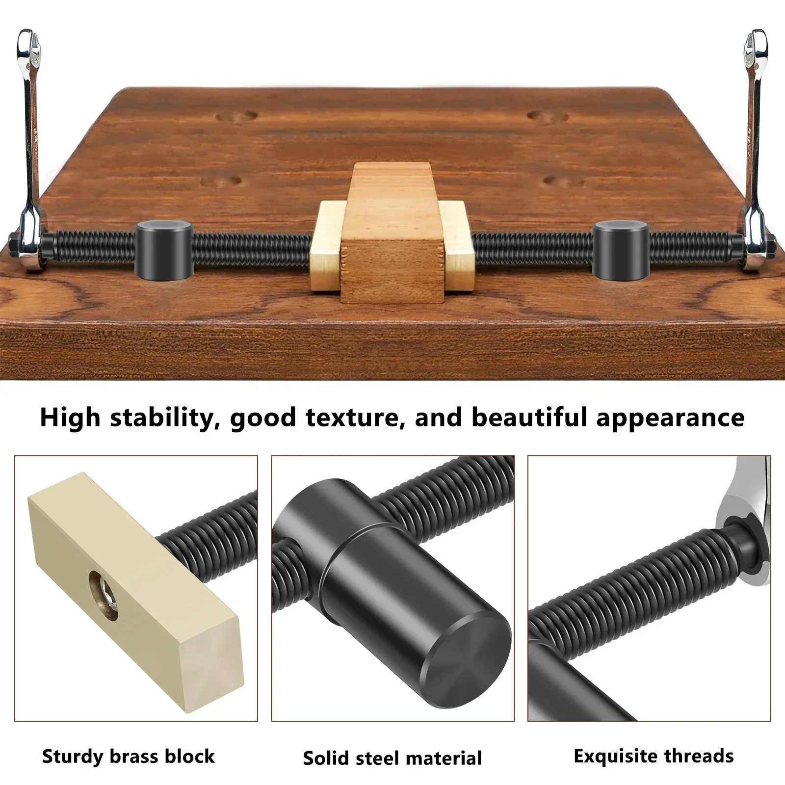 Set 8 Morsetti Per Banco Da Lavoro 19mm - In Gomma EVA, Per Falegnameria - Foto 11