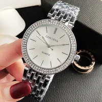 Women's Watches Luxury Stainless Steel Rhinestone Women Quartz Wristwatches Fashion Top Brand Ladies Bracelet zegarek damski - Image 3