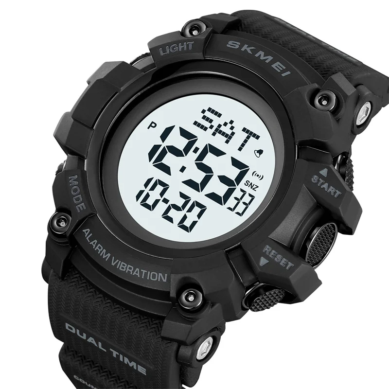 Skmei المنبه مع الأزياء تهتز الاتصال الهاتفي حجم ك...