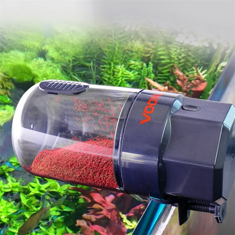 

Fish tank automatic fish feeder timing cast fish food magic device small large capacity intelligent feeding controller