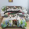 2022 Cute Jack Russell Dog  Luxury Queen King Single Bedding Set Duvet Cover With Pillowcase For Kids Adult Bedclothes 5