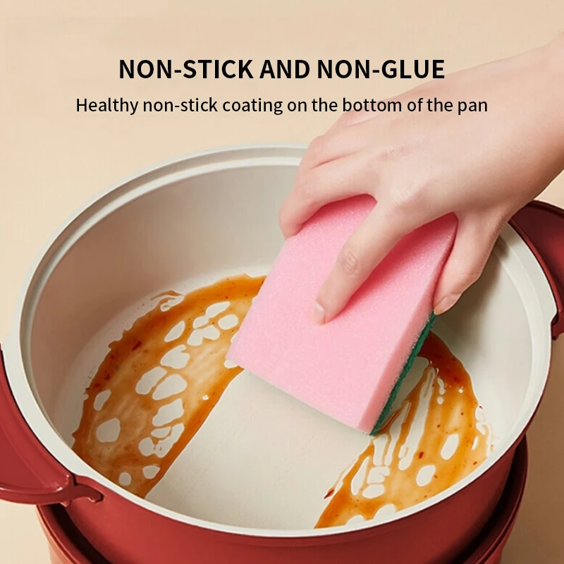 Electric Hot Pot 2.5L Household Multifunctional Student Dormitory Split Removable and Washable Small Electric Cooking Pot 2