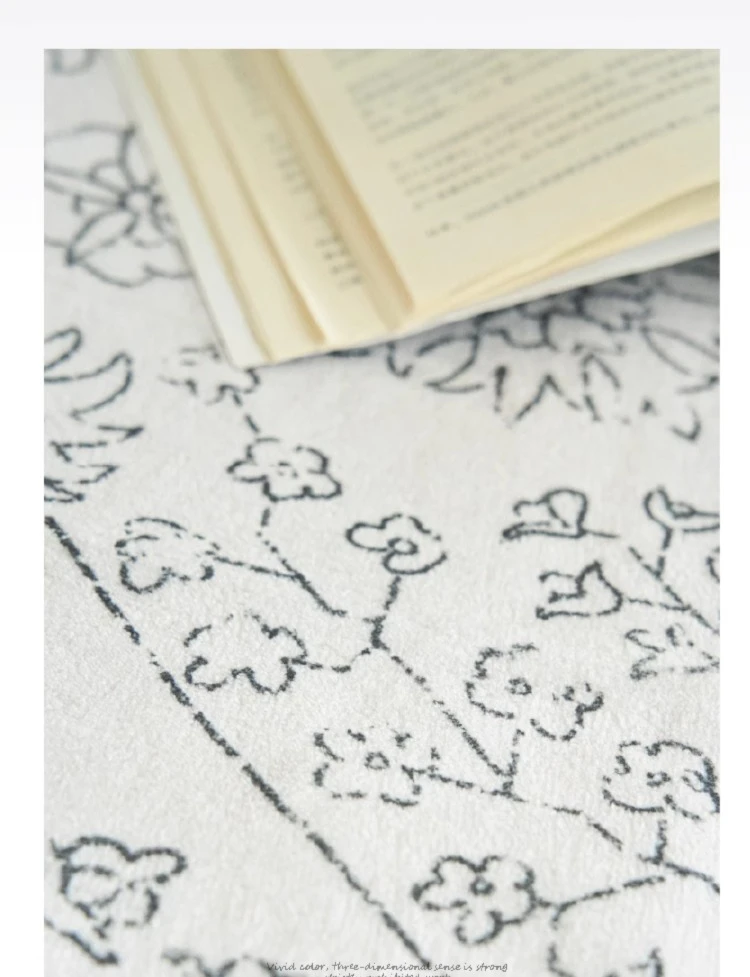 American Retro Carpet Comfortable Soft Living Room Carpets Non Slip Machine Washable Rugs Persian Style Bedroom Rug السجاد Tapis