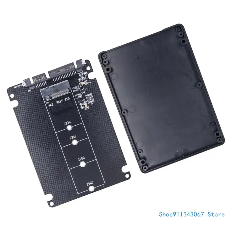 DIY 매니아를위한 다목적 M.2 NGFF-SATA3.0 변환기 카드 간단한 설치 NGFF-SATA3 어댑터 보드 드롭 배송