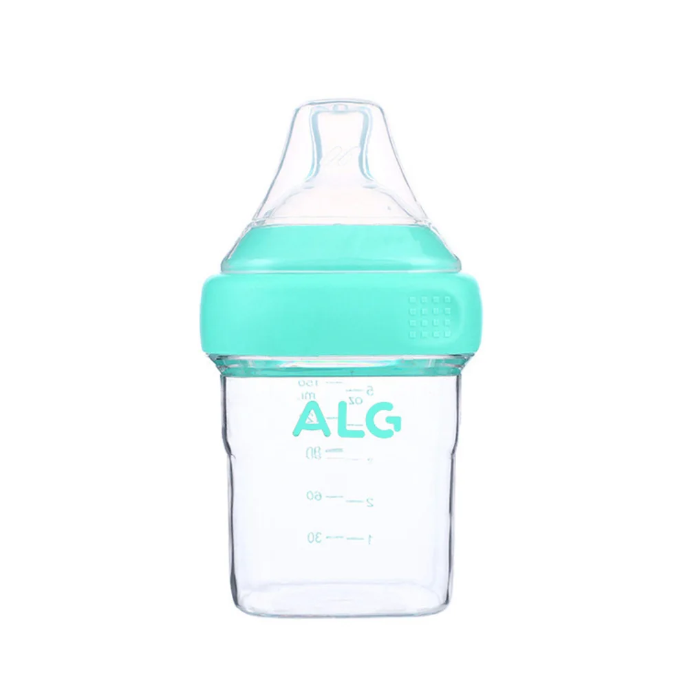 زجاجة حليب PP مضادة للسقوط ومضادة للمغص للأطفال حد...