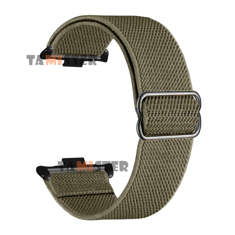 Elastic Nylon Loop Watchband - Strap Replacement Bracelet for Wristband Accessories