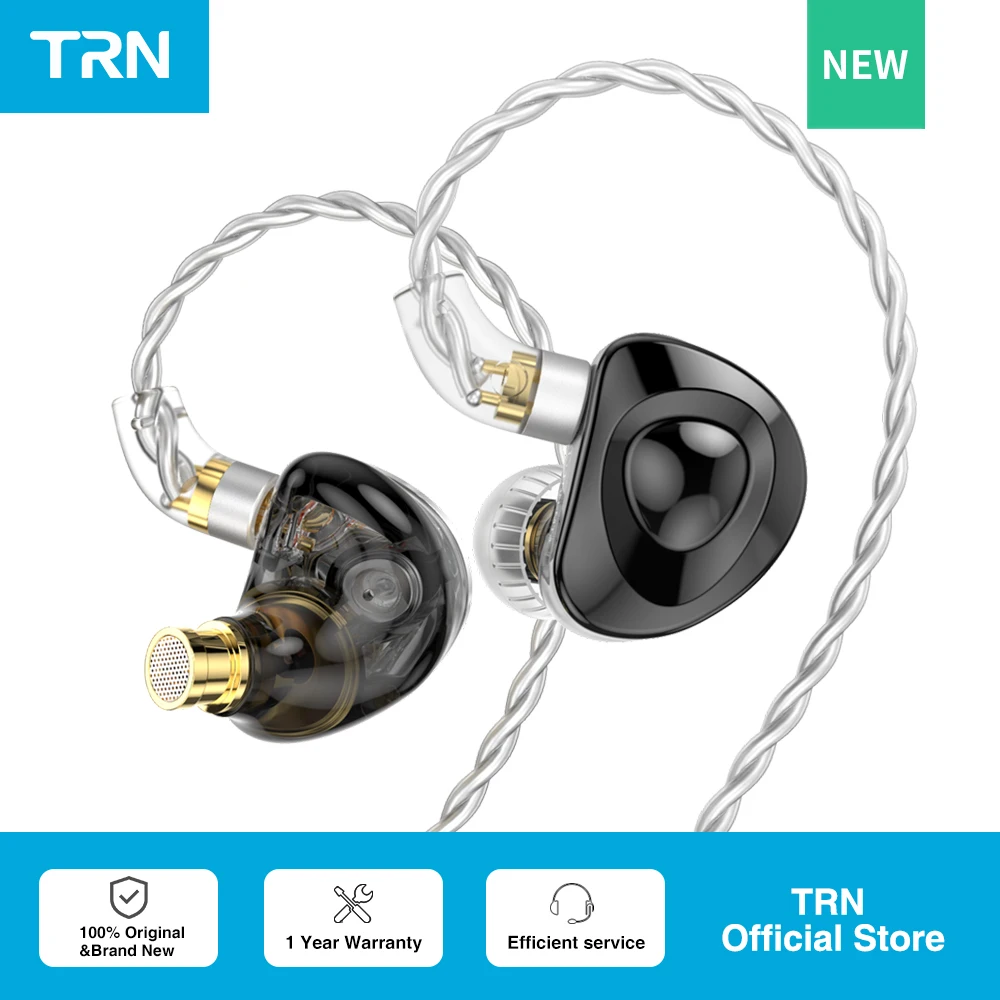 

TRN MT4 2DD In Ear Earphone High-Performance Dual Dynamic HiFi In-Ear Monitor IEM HIFI DJ Monitor Running Sport Headphones