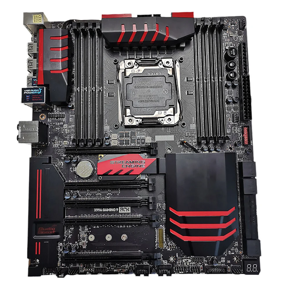 Per Msi Lga2011-V3 Ddr4 128G Sata3 M.2 Usb3.0/3.1 E-Atx Scheda Madre Desktop Pc X99A Gaming 9 Ack