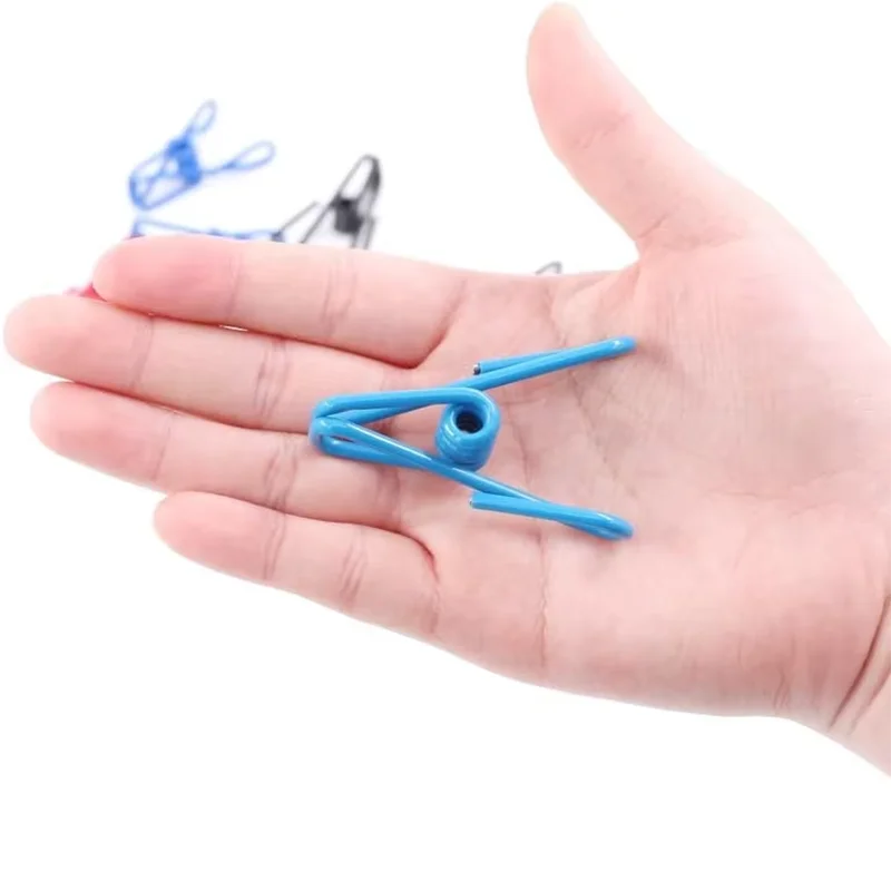 10/5Pcs Multipurpose Stainless Steel Clothes Peg Towel Socks Clips Sealing Food Clothesline Clip Laundry Clothes Hanging