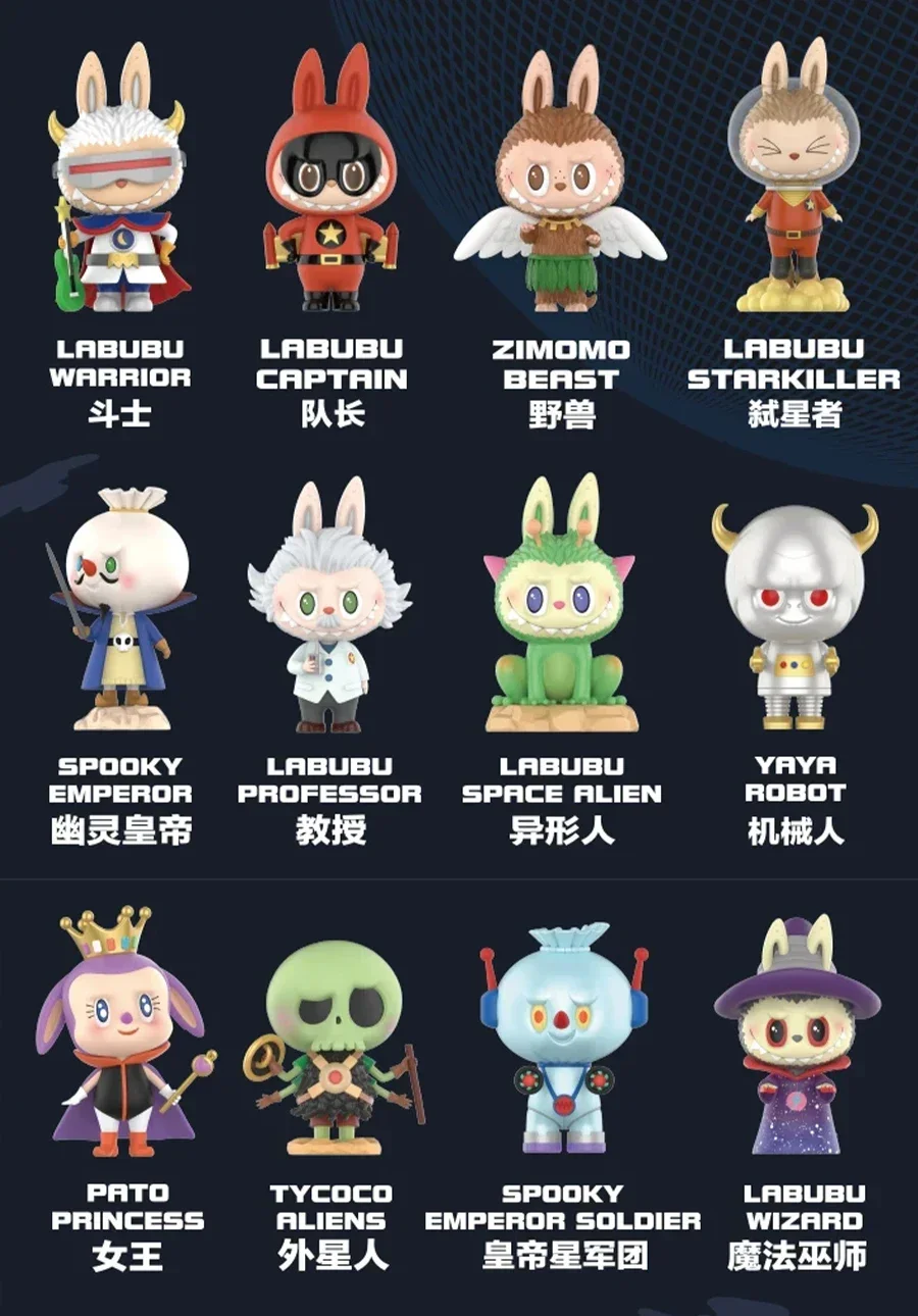 thumbnail image 1 of POP MART Labubu Elf Universe Adventure Series Blind Box Cute Action Anime Figure Designer Cartoon Doll Trendy Toy Birthday Gifts, 1 of 5