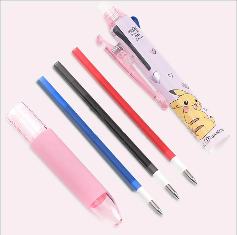 Japan PILOT Cute Stationery Limited Multi-Function Cartoon Anime Character Erasable Neutral Hand Account Signature Pen 0.5/0.38