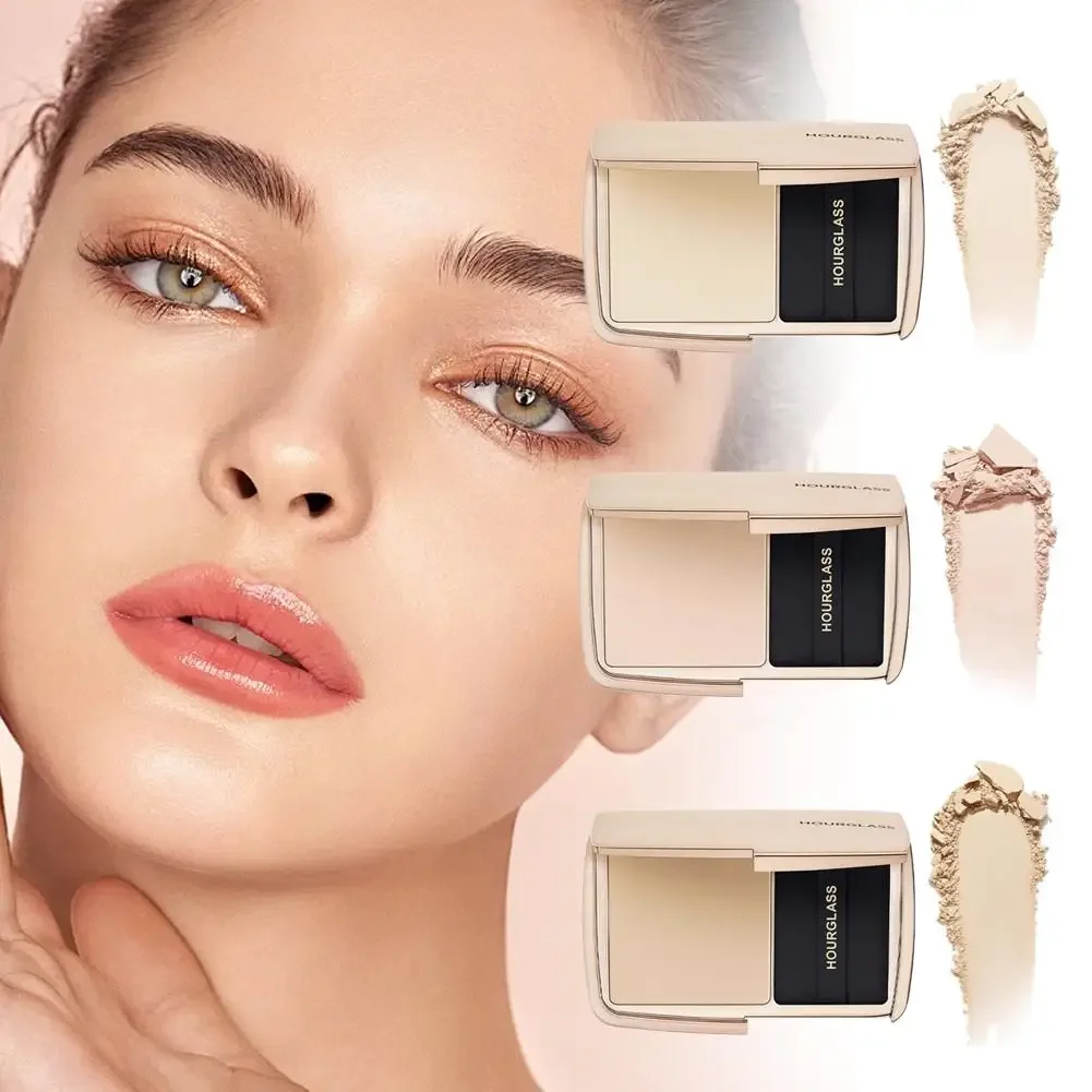 HOURGLASS 3 colors Matte Makeup Compact-Powder Oil-Control Face ...
