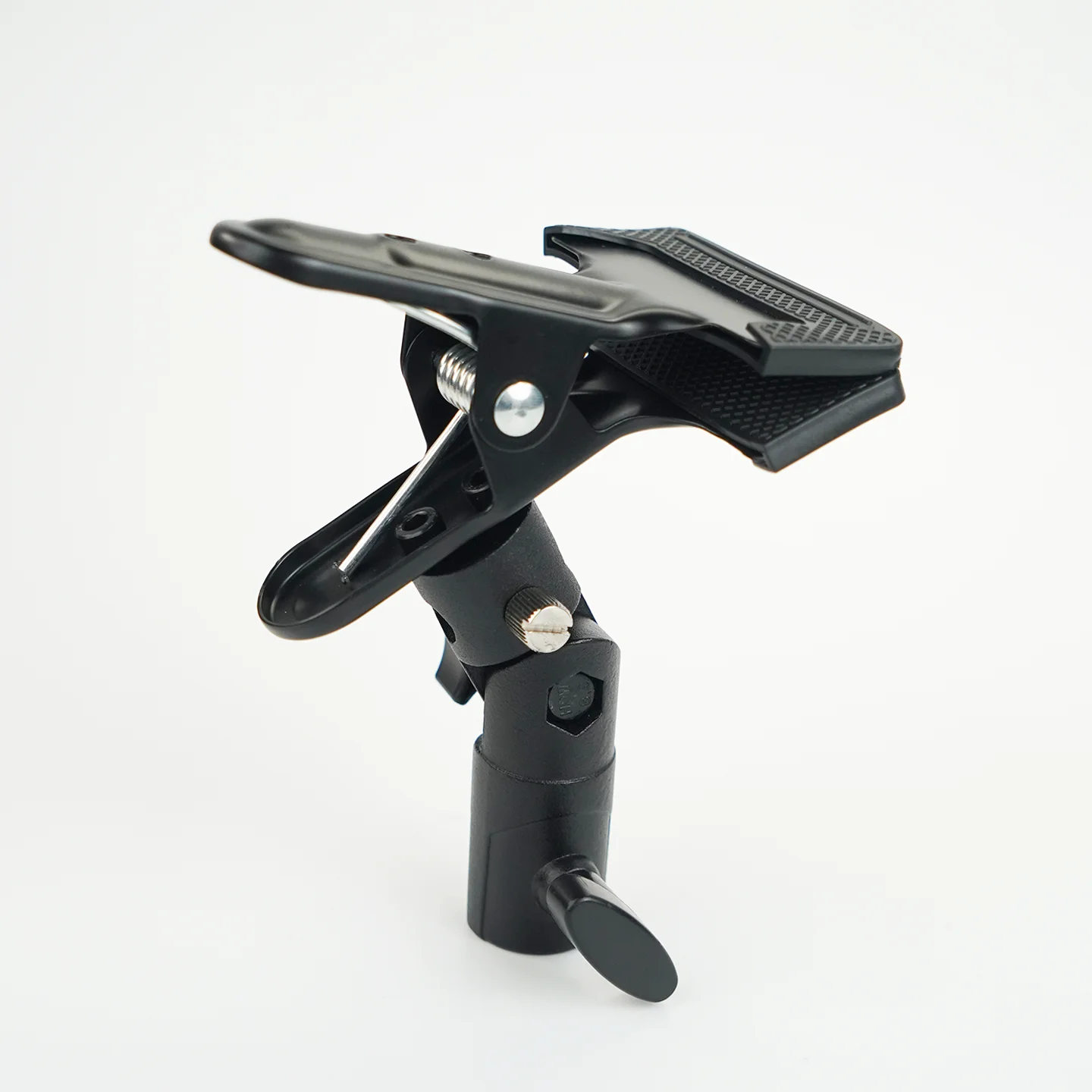 반사경 홀더 클램프 1/4 3/8 나사 회전 어댑터 라이트 스탠드 반사경 클립 사진 스튜디오 다중 각도 조정