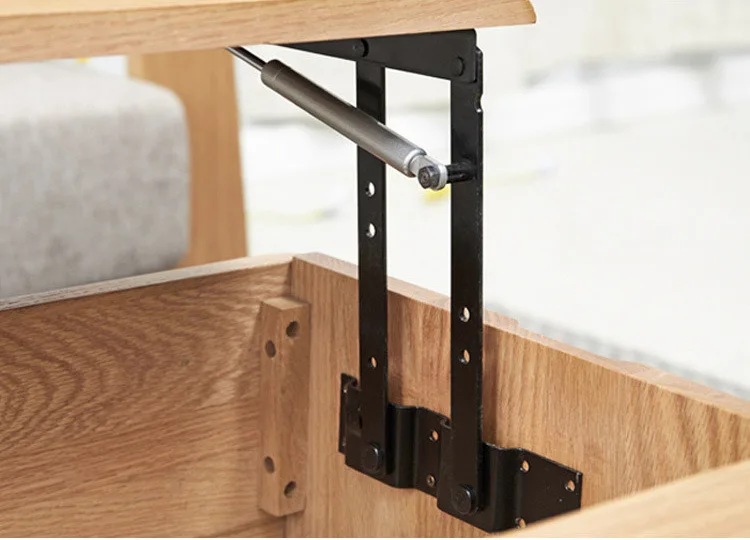 2PC/set DIY Lift Spring Hinge Lift Coffee Table Top Folding Mechanism Hardware Furniture Lift Folding Cabinet Hinge