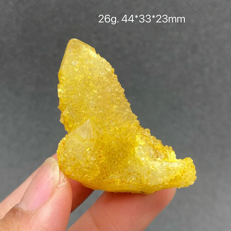 100%  Natural citrine Mineral Specimens Stones and Crystals Healing Crystal from China