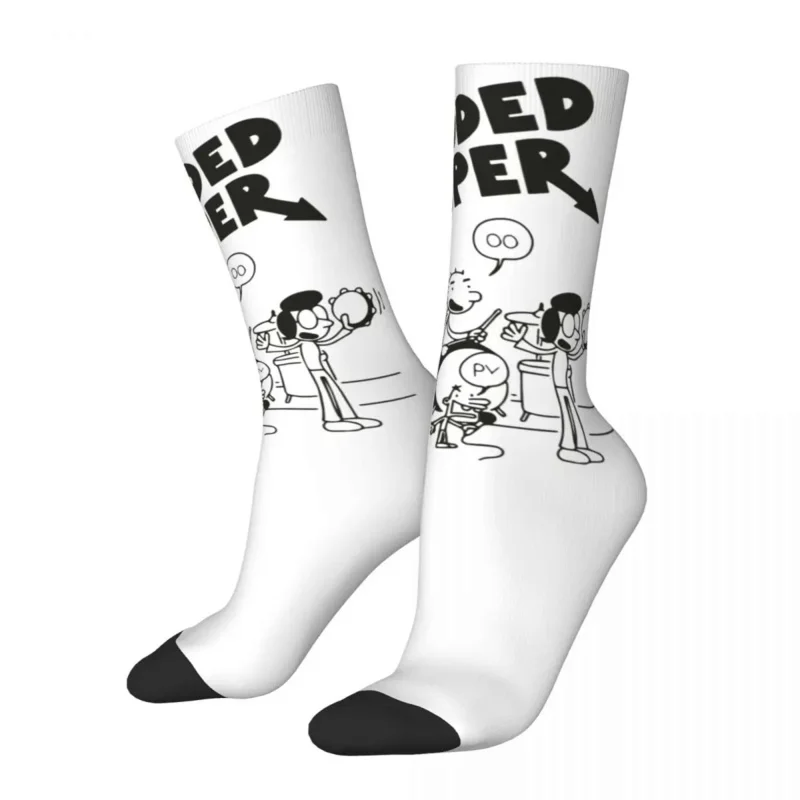 

Hip-hop Unisex Loded Diper Overlode Rock Band Design Socks Diary of a Wimpy Kid Merch Football Socks Warm Birthday Present