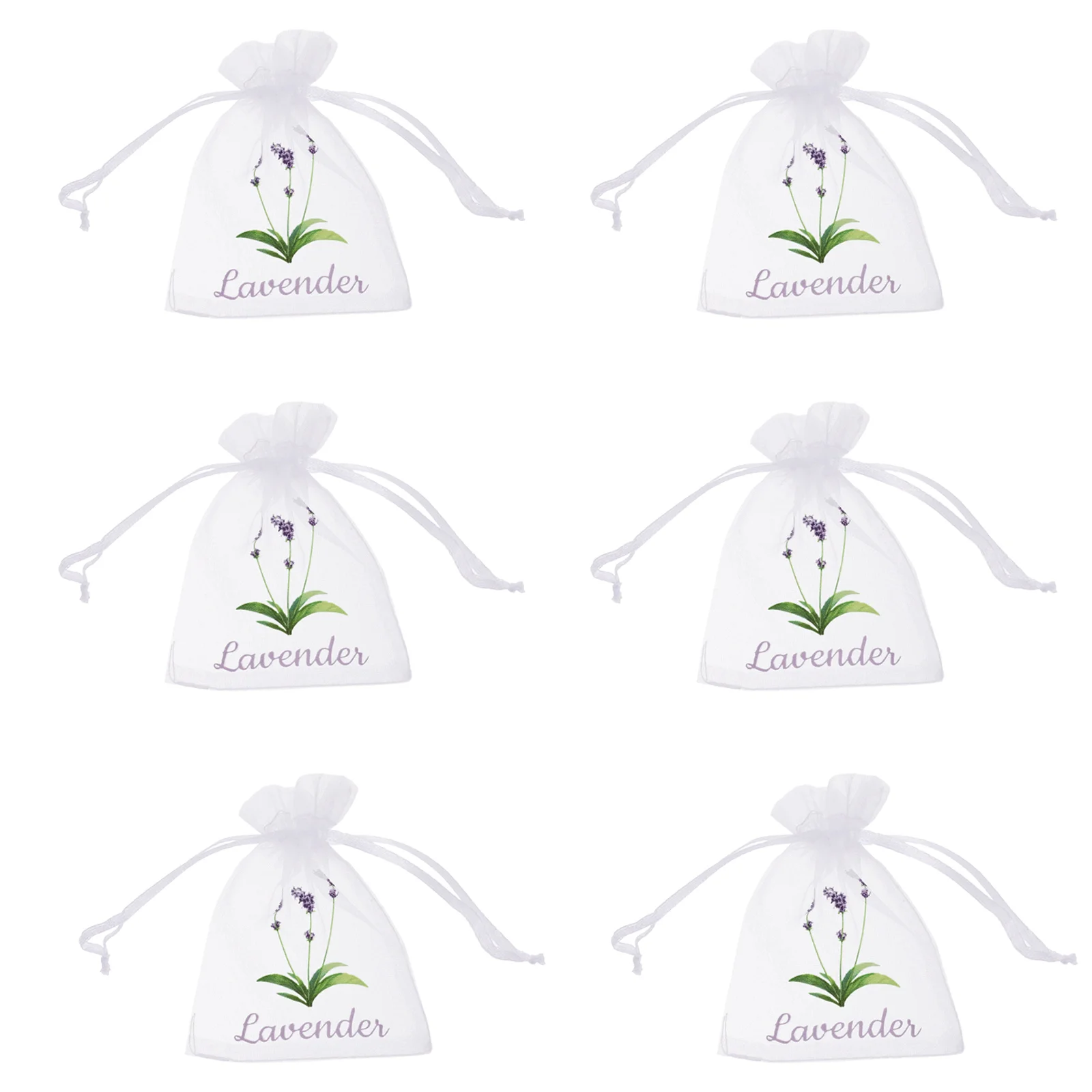Lavender Bag Drawstring Spice Empty Sachets Dried Flower Storage Bags Herbs Pouches