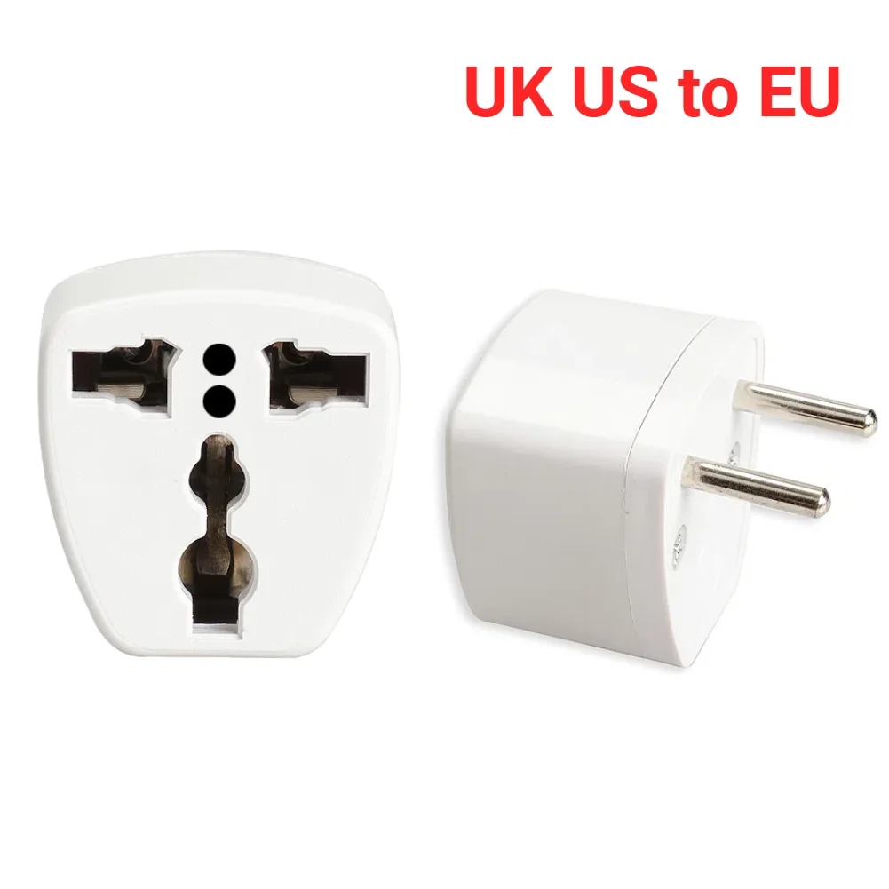 5PCS Universal AU UK US EU Plug Adapter US to EU Plug Converter Australian Euro Travel Adapter Power Electric Socket AC Outlet