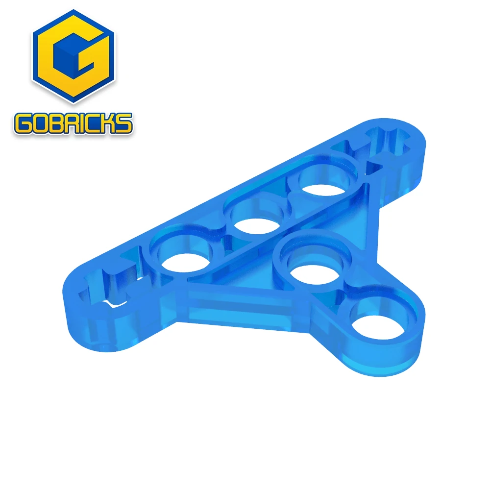 Gobricks GDS-969 Bausteine, technisch, Liftarm, modifiziertes Dreieck, dünn, kompatibel mit Lego 2905 99773, DIY-pädagogisch