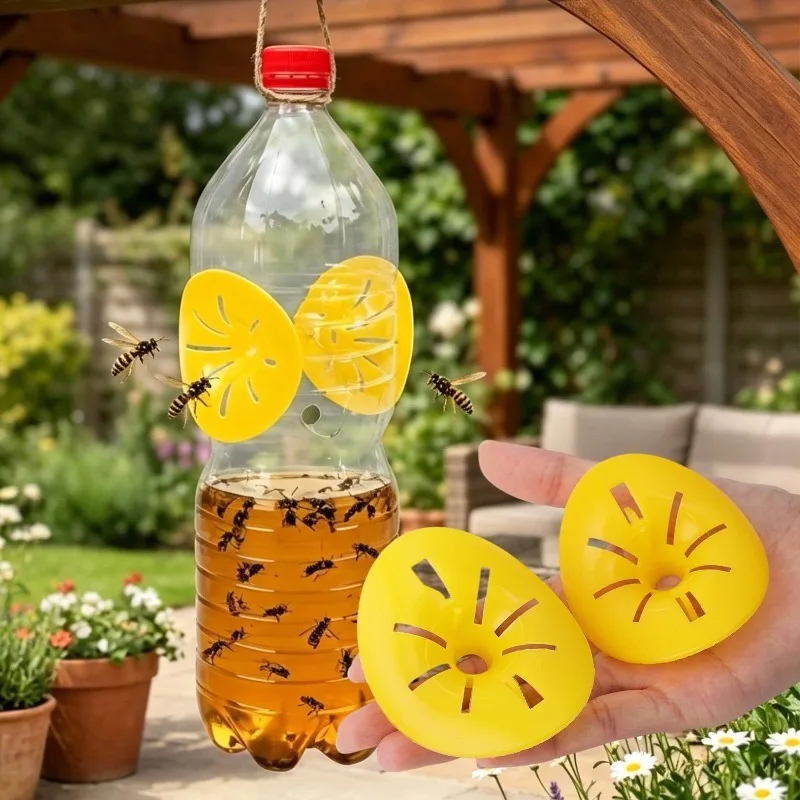 Reusable Flower-Shaped Insect Traps for Effective Pest Control