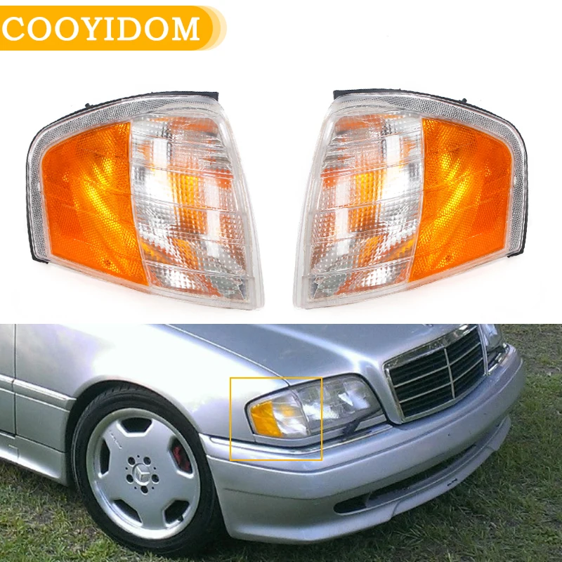 Car Turn Signal Lamp Side Corner Light Frame Cover marker Lights No