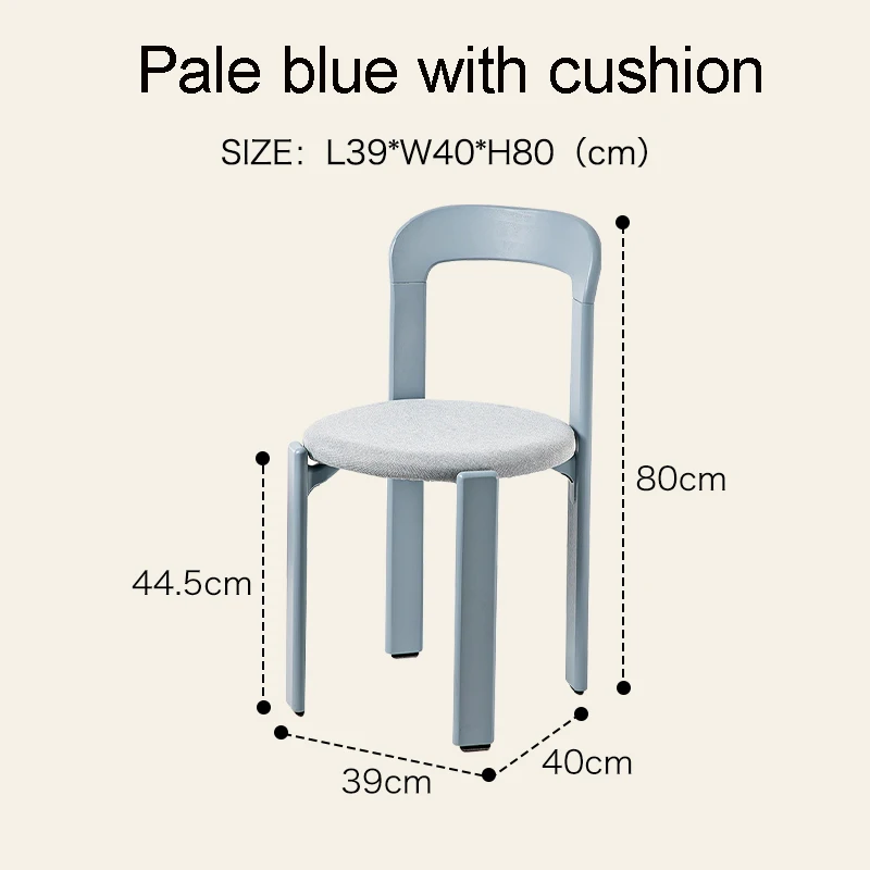pale blue cushion