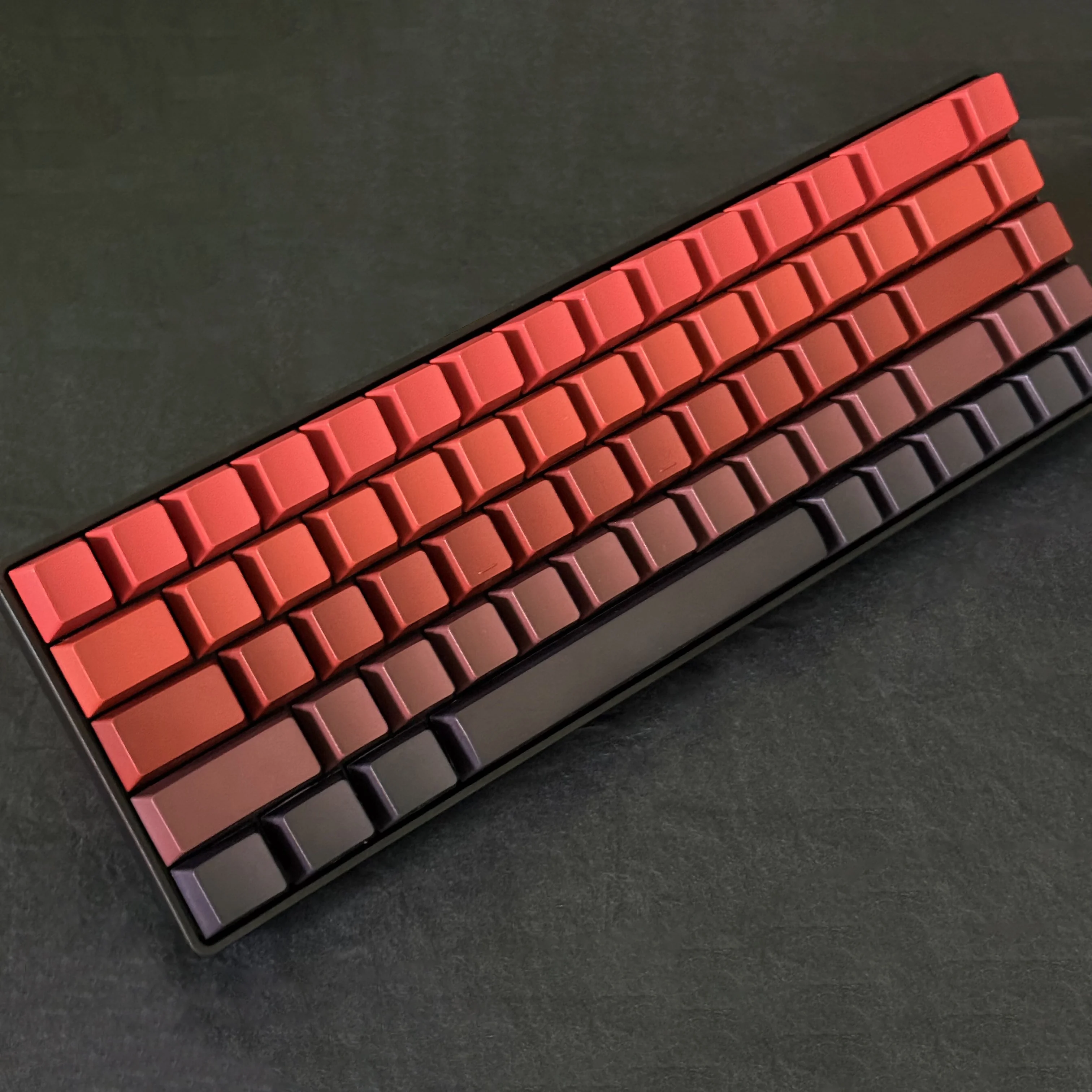 Vibrant Gradient PBT Keycaps
