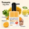 KYLIEFIT Natural Turmeric Brightening Body Lotion, Reduce Blemish, Acne, Smooth , Glowing & Hydration Cream, For All Skin Types 4