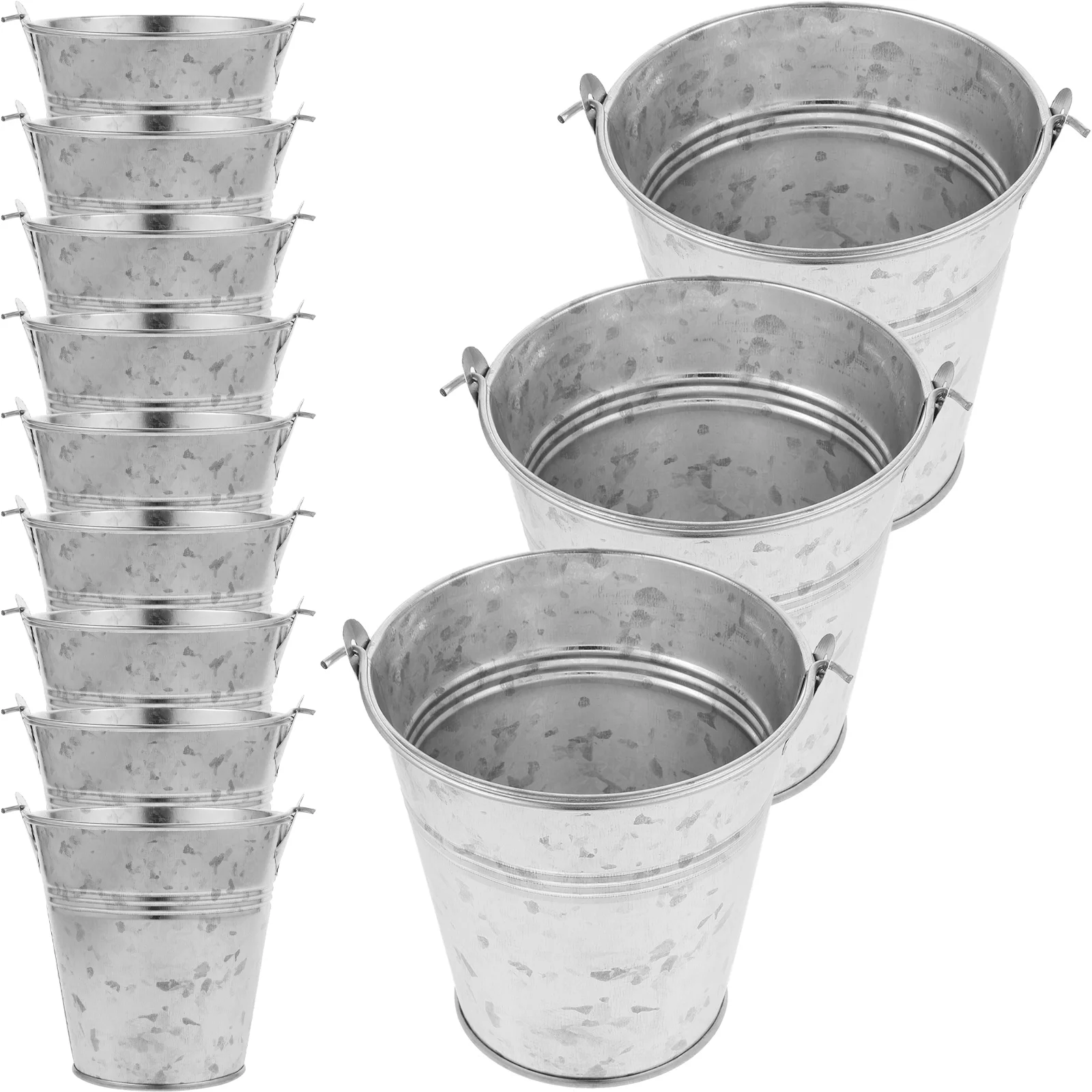 

Tinplate Bucket, 12, 10 5x7 2x10 5cm, Metal Buckets, Icing French Fries Candies Tin Pails, Small Metal Pail, Tinplate Tin