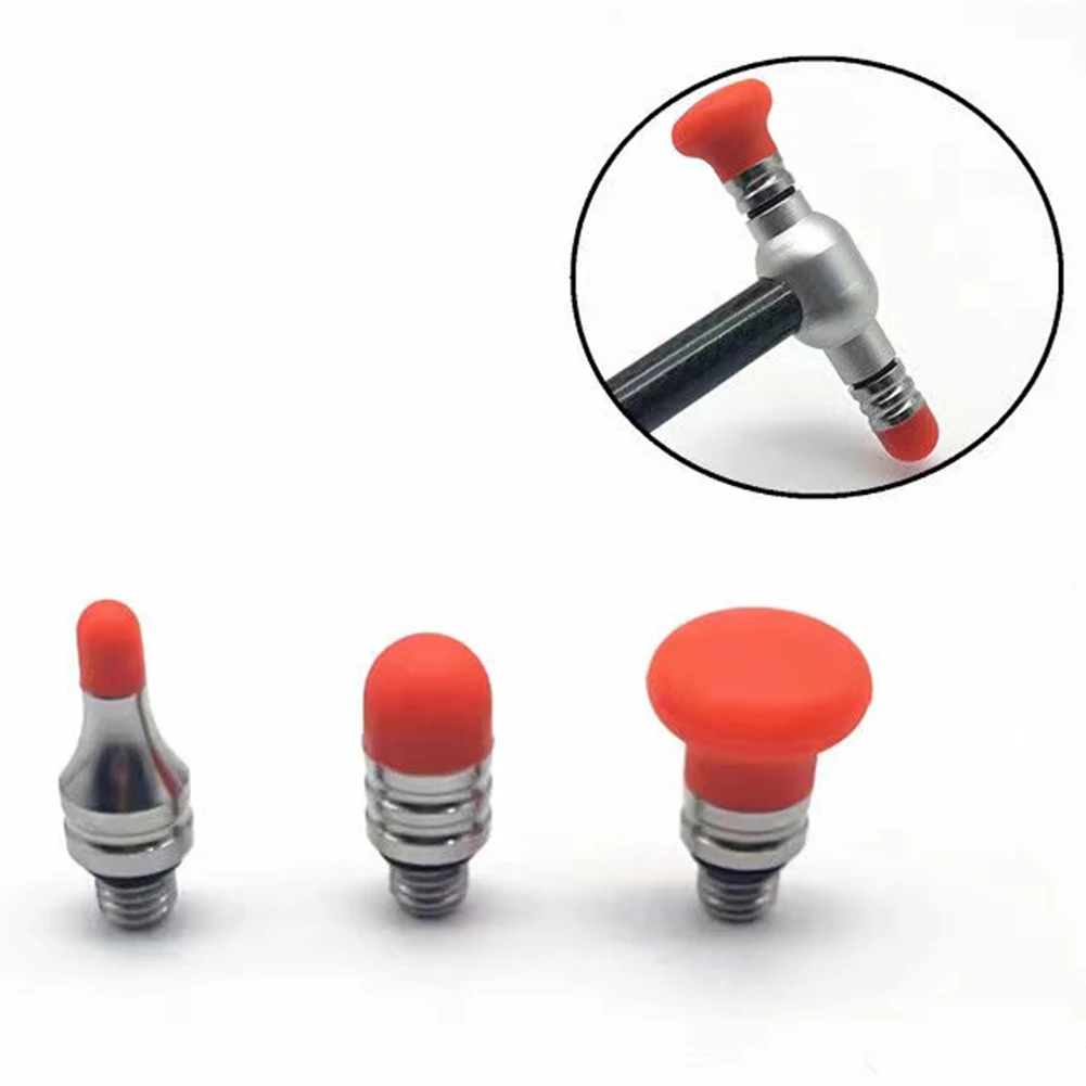 

3Pcs Tapping Down Tip Automotive Dent Repair Kit Paintless Car Dent Removal Tool Dent Repair Tool Replacement Hammer Heads