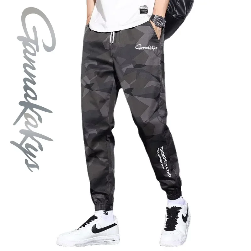 Men's Summer Fishing Pants Outdoor Hiking Breathable Quick Drying Camping Sports Mountaineering