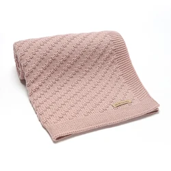 Luxurious Newborn Baby Swaddle Blanket - Breathable Infant Sleeping Cover (82W1420-4)