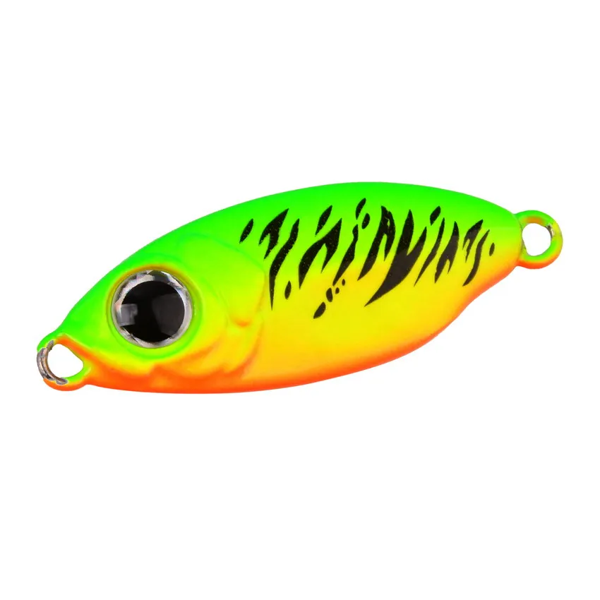 Enhanced Fishing Lure Spinnerbait for Trout and Small Fish – Metal Jig Spoon with Single Hook